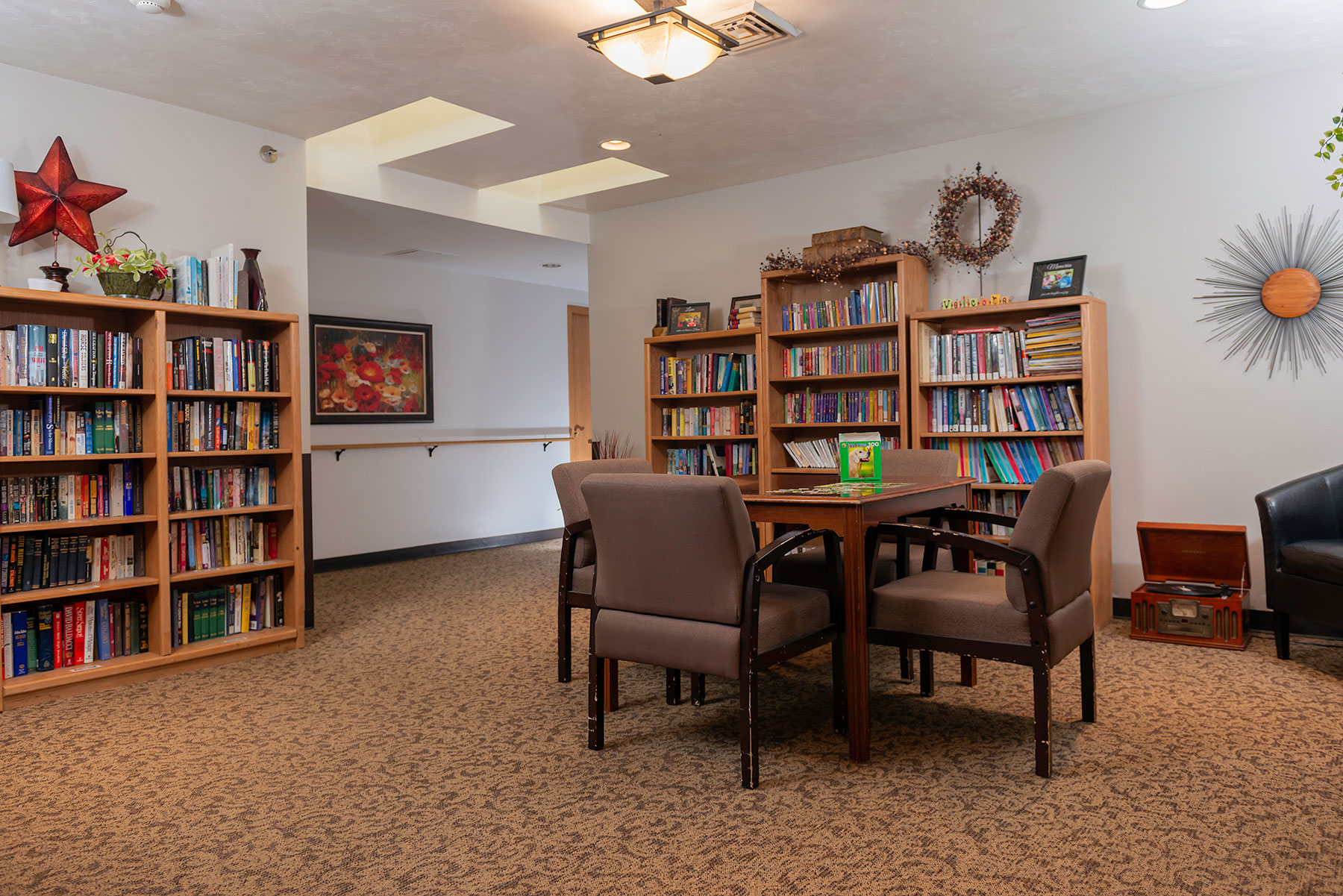 Marla Vista Assisted Living Library